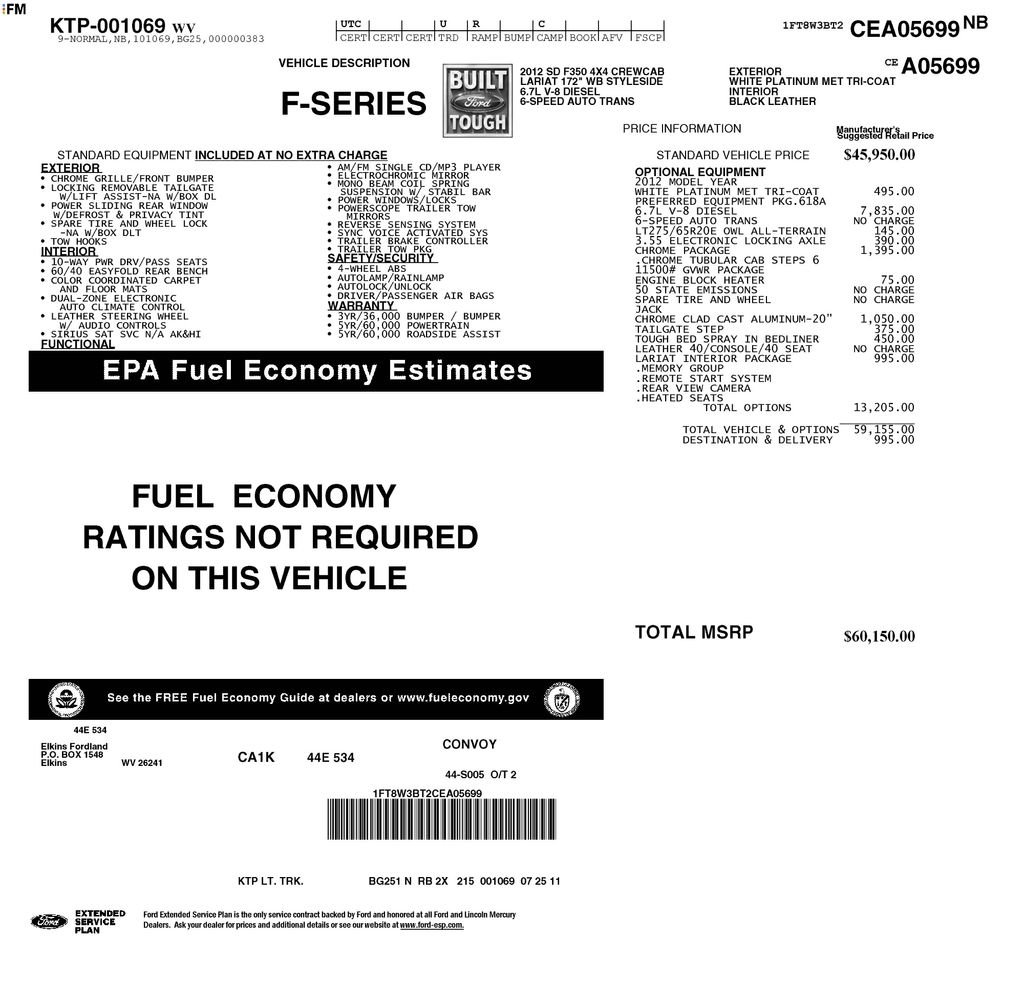 ford f-350 super duty 2012 1FT8W3BT2CEA05699 image ford f-350 super duty 2012 1FT8W3BT2CEA05699 image